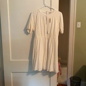 NWT Madewell eyelet dress